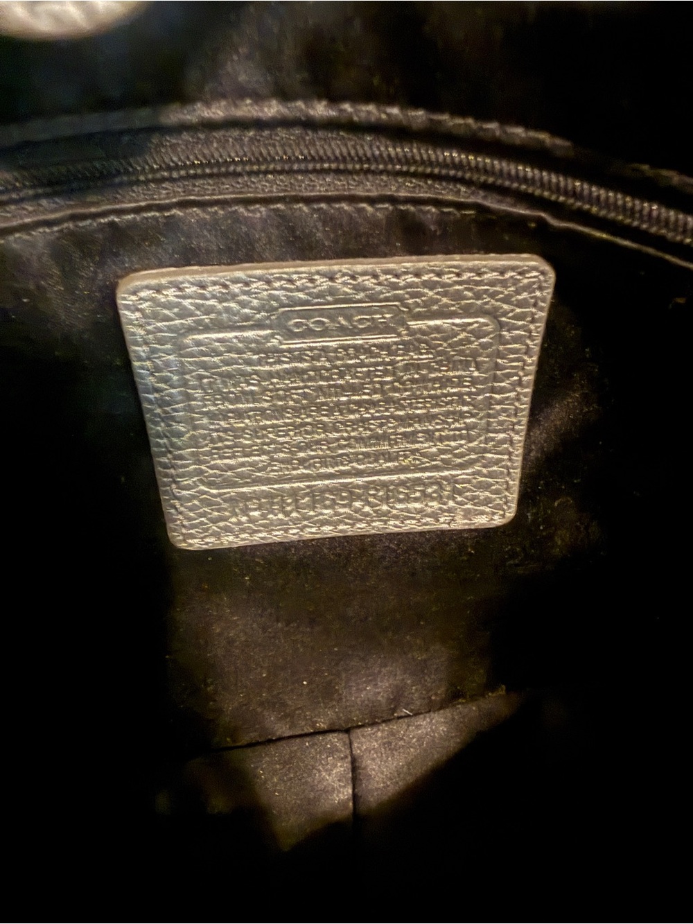 Classic Gray Leather Tote Bag - Picture 7 of 11